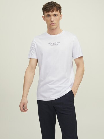 JACK & JONES Bluser & t-shirts 'Archie' i hvid: forside