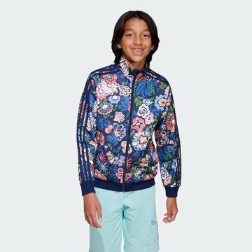 Veste de survêtement 'Adidas Originals x Liberty London Firebird' ADIDAS ORIGINALS en bleu