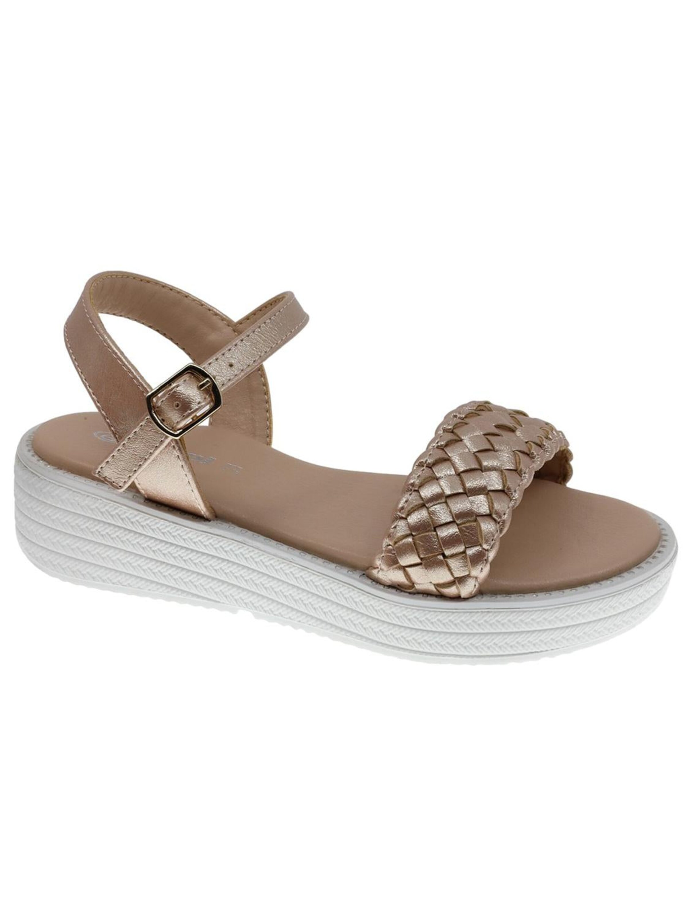 Beppi Sandaler 'Casual Sandal' i guld: forside