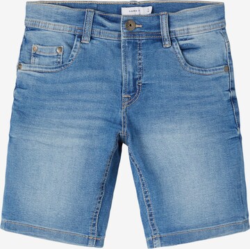 NAME IT Regular Jeans 'Ryan' i blå: forside
