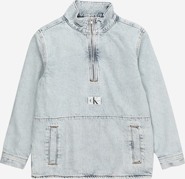 Calvin Klein Jeans Regular Jacke in Blau: predná strana