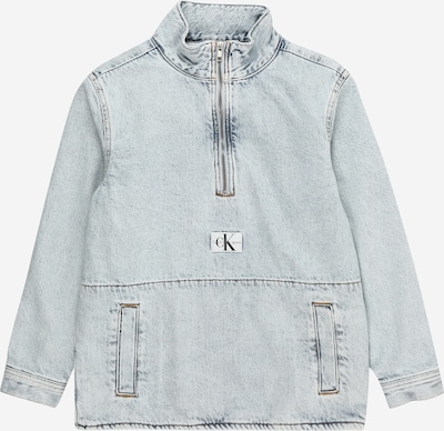 Calvin Klein Jeans Veste mi-saison en bleu denim, Vue avec produit