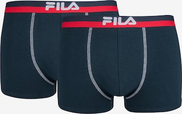 Boxers FILA en bleu : devant