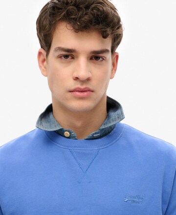 Superdry Sweatshirt 'Essential' in Blauw
