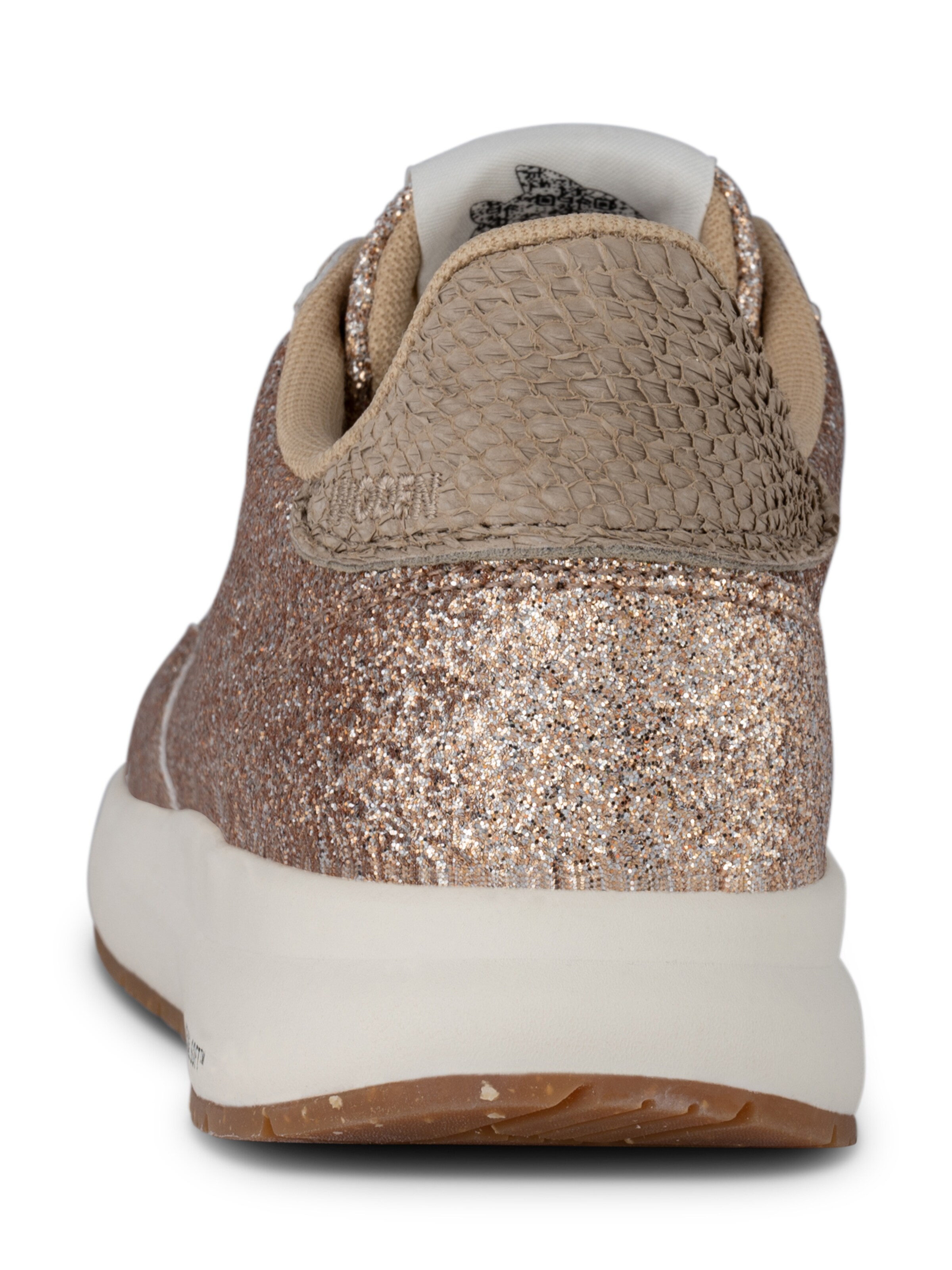 WODEN Platform trainers 'Nicoline Glitter' in Bronze