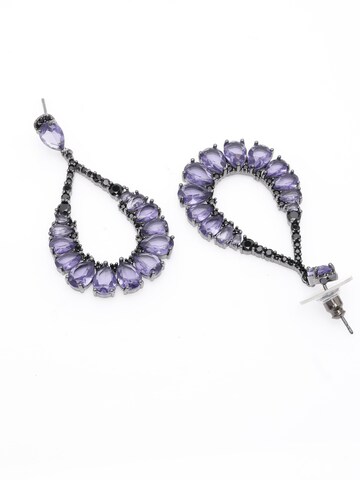 AVANT-GARDE PARIS Ohrringe 'Luciala' in Lila