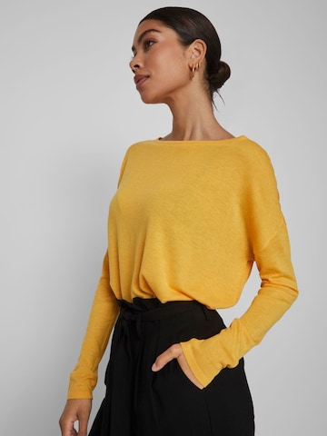 VILA Sweater 'Abella' in Yellow