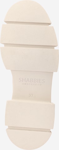 SHABBIES AMSTERDAM Enkellaarsjes in Beige