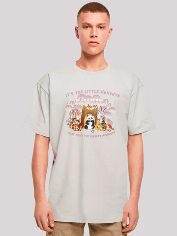F4NT4STIC Shirt 'Heroes of Childhood Tao Tao Childhood Memories' in Grau: Vorderseite