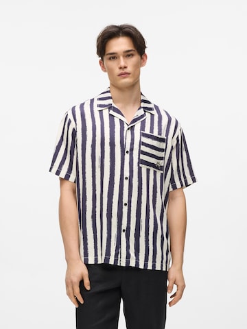 Karl Lagerfeld Regular fit Button Up Shirt in Beige: front