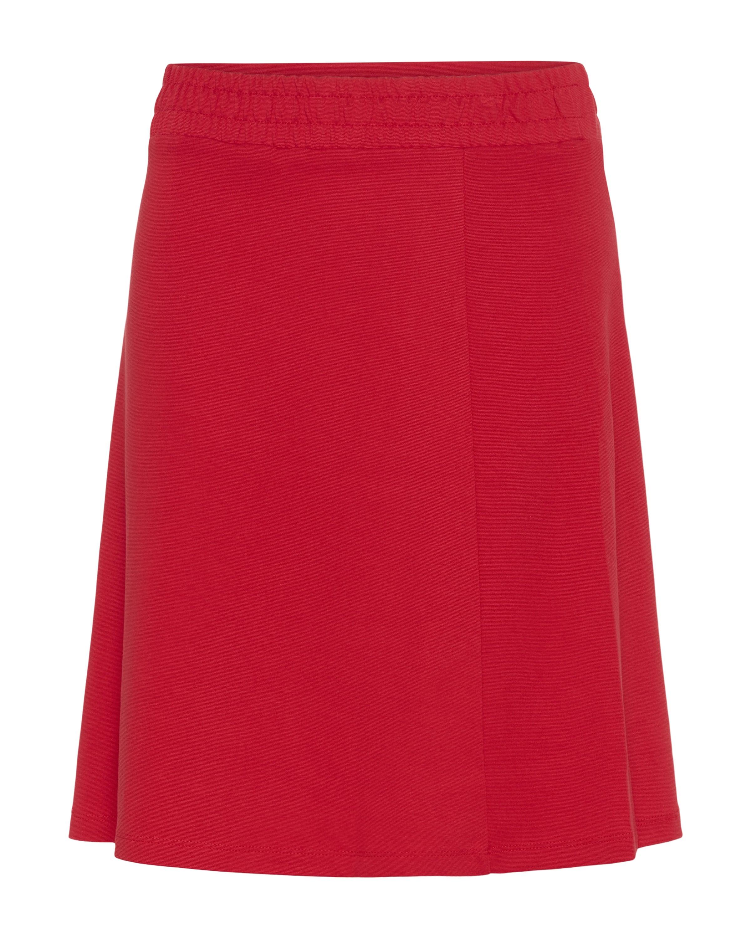 Kaffe Rok 'KAJolen' in Rood: voorkant