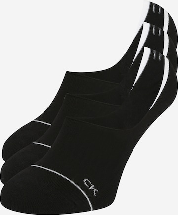 Calvin Klein Underwear Ankle Socks in Black: front