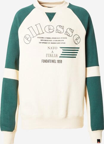 ELLESSE Sweatshirt 'Norina' in Wit: voorkant