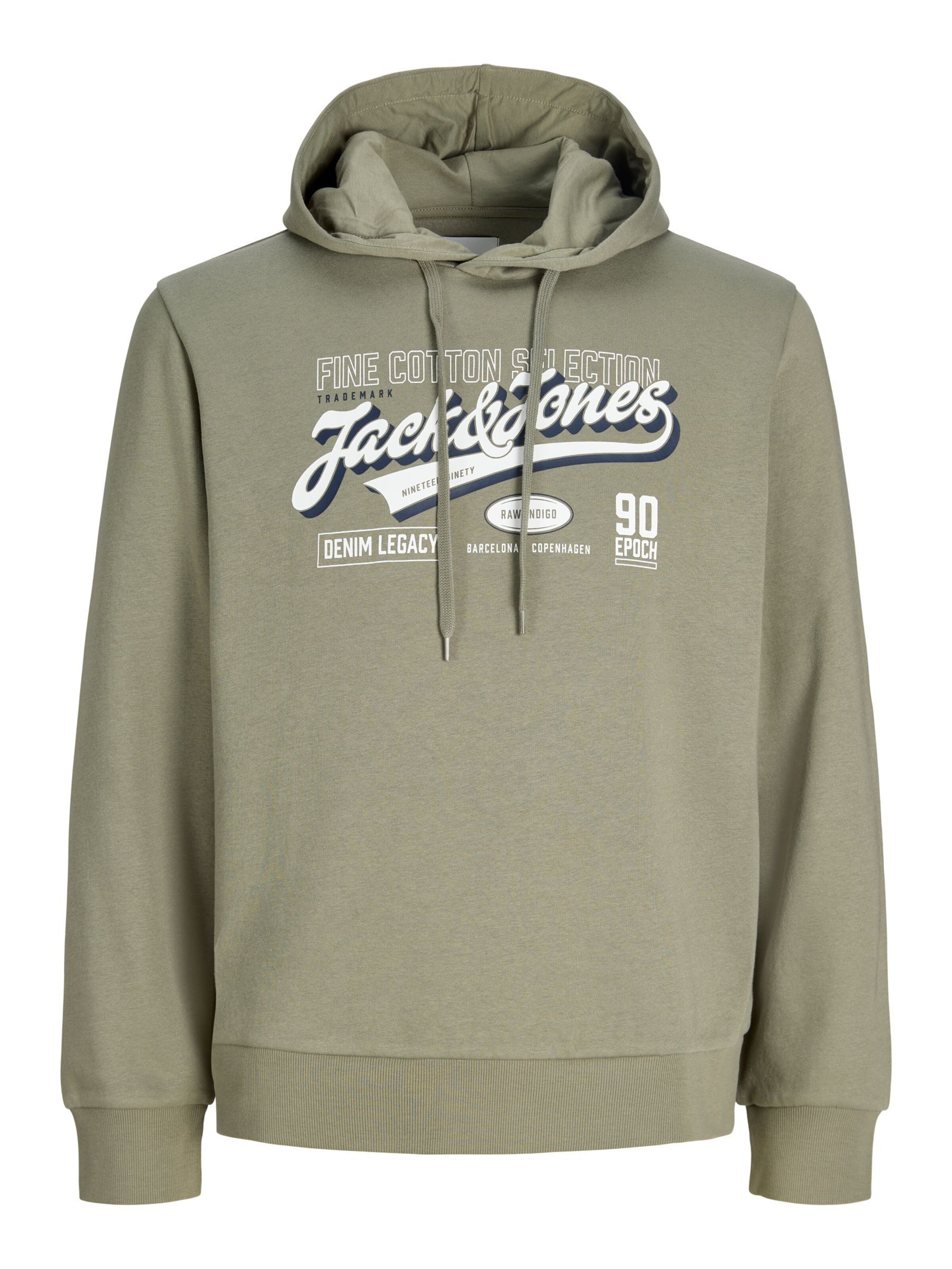 Sweat-shirt JACK & JONES en vert : devant