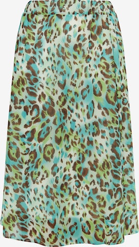 Gonna di faina in colori misti: frontale