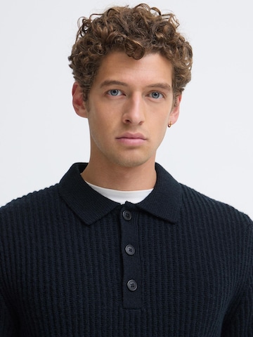 Casual Friday - Jersey 'CFAlbret Polo Knit' en negro