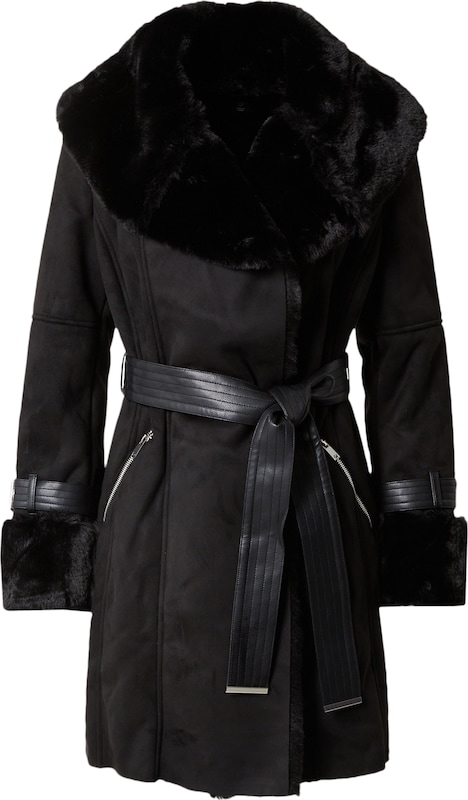 Karen Millen Mantel in Schwarz Karen Millen Mantel in Schwarz