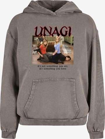 ABSOLUTE CULT Sweatshirt 'Friends - Unagi' in Grau: predná strana