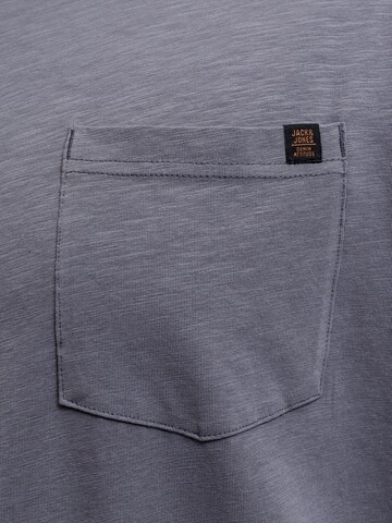Jack & Jones Plus Μπλουζάκι 'JJEDOVER' σε γκρι