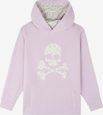 Scalpers Sweatshirt i lila: framsida