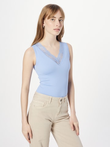 CULTURE Top 'Camilla' in Blue: front