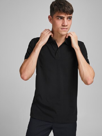 JACK & JONES Poloshirt in Schwarz