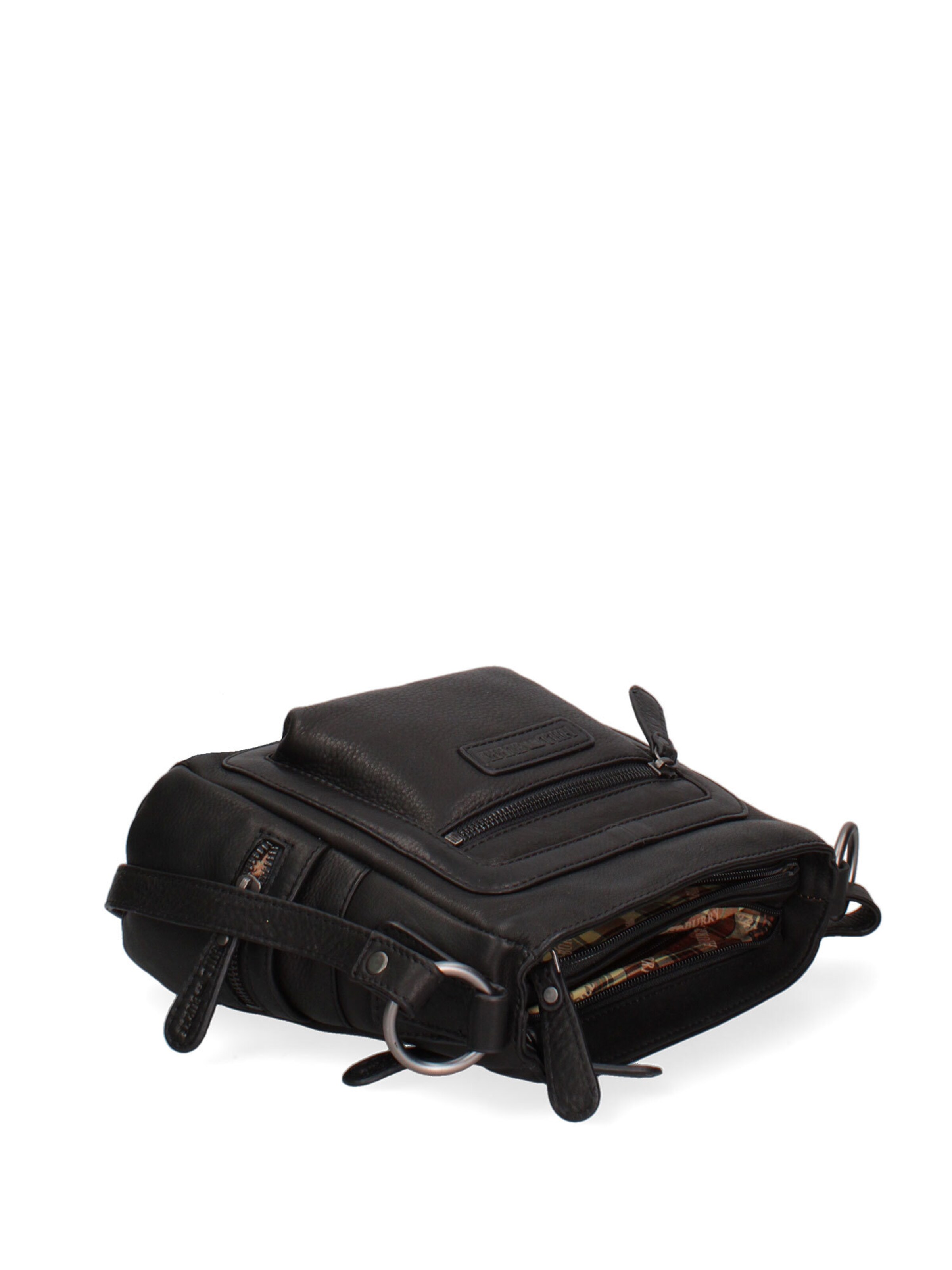 Borsa a tracolla di HILL BURRY in nero: frontale