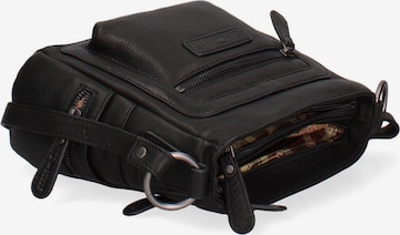 Borsa a tracolla di HILL BURRY in nero: frontale