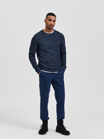 SELECTED HOMME Pullover 'Vince' in Blau