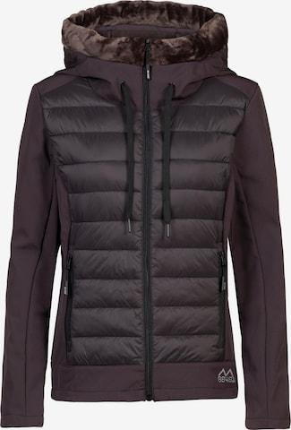 8848 Outdoor Winter Jacket in Black: front