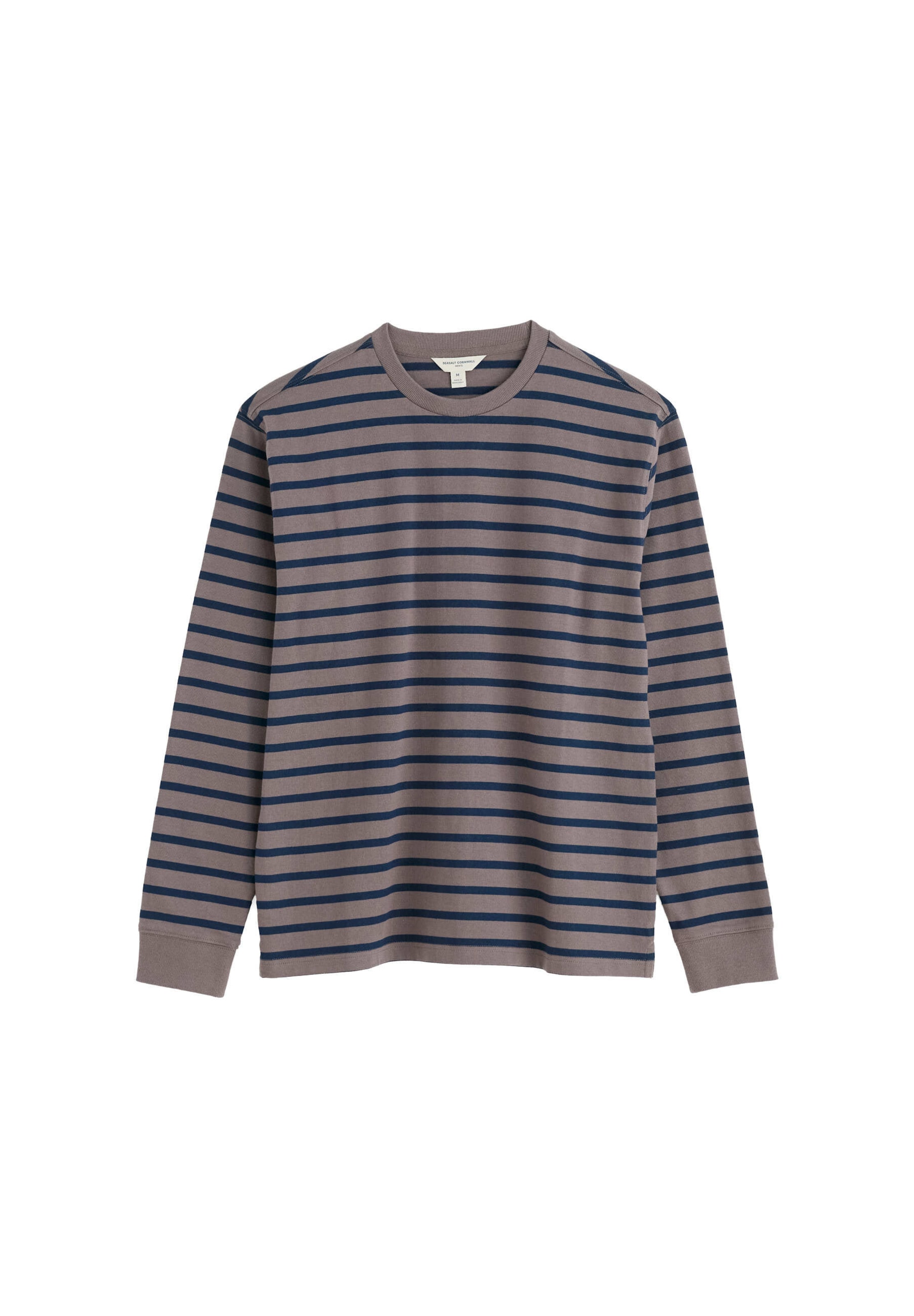 Seasalt Cornwall Shirt 'Longboat' in Grau: Vorderseite