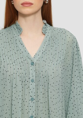 QS Blouse in Groen