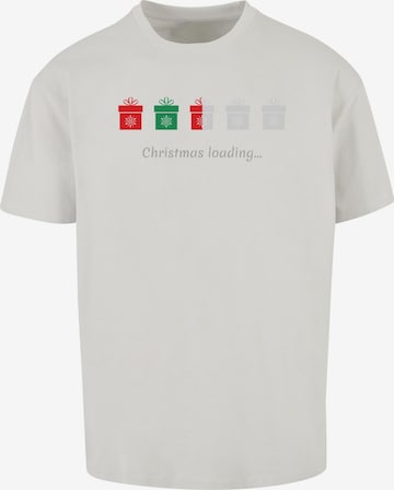 T-Shirt 'Christmas Gifts Loading' Merchcode en gris : devant
