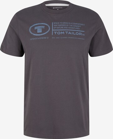 TOM TAILOR Shirt in Grijs: voorkant