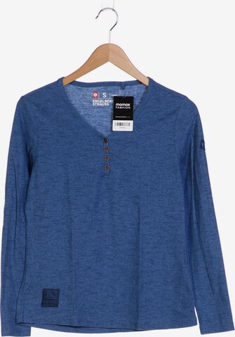 Engelbert Strauss Langarmshirt S in Blau: predná strana