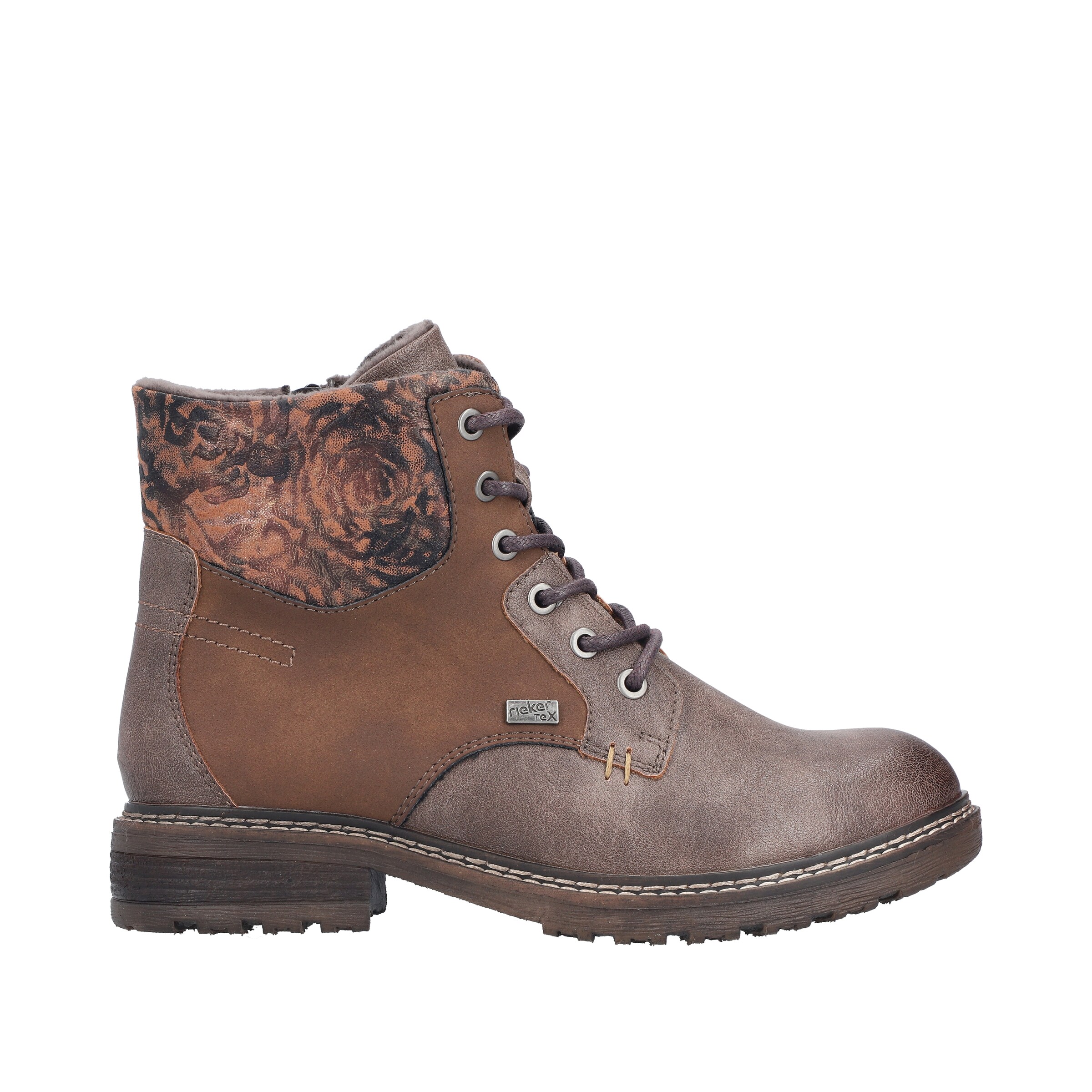Bottes à lacets '94712' Rieker en marron