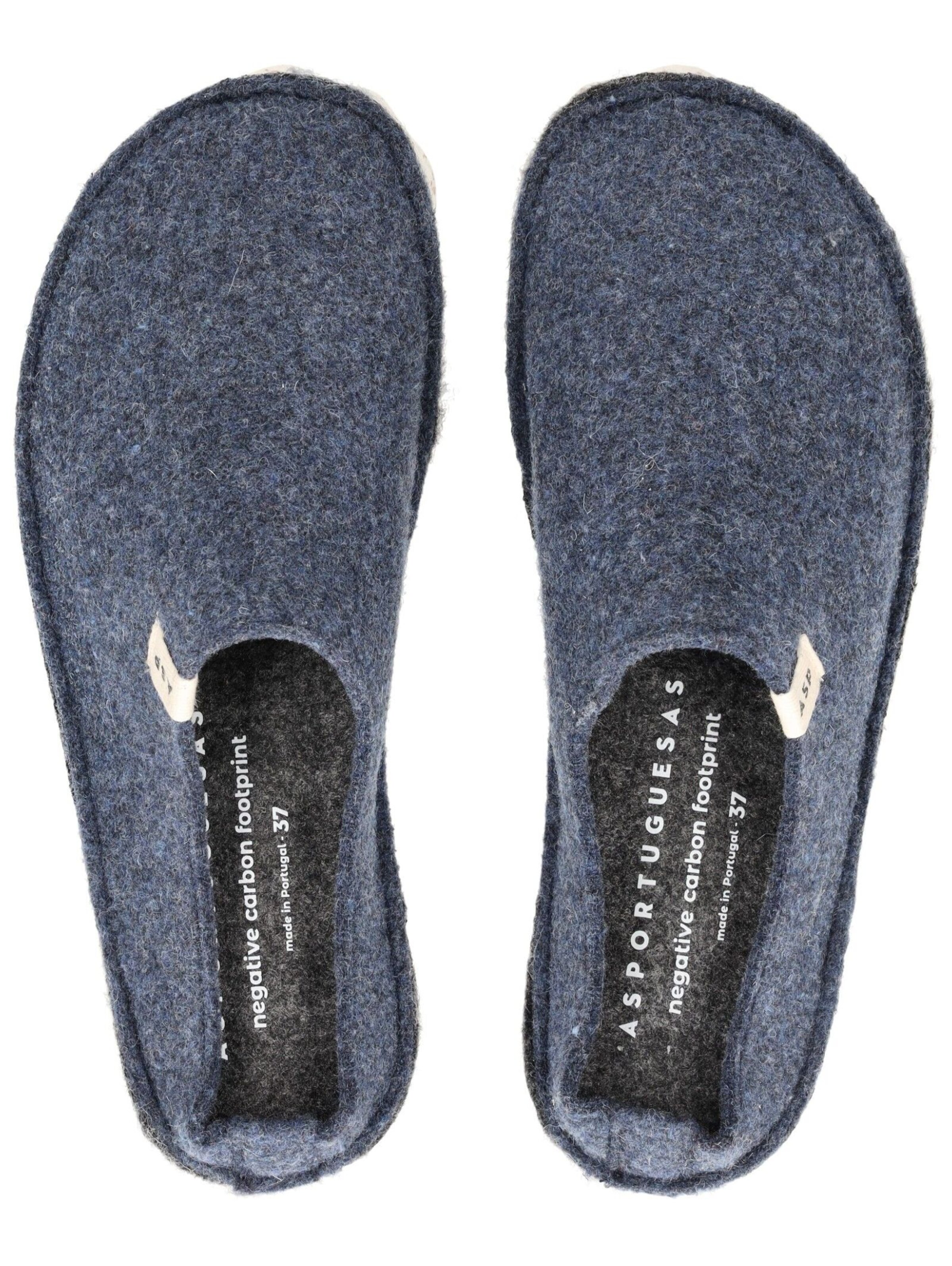 Pantoufle Asportuguesas en bleu