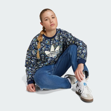 ADIDAS ORIGINALS Sweatshirt 'Liberty London' in Blauw