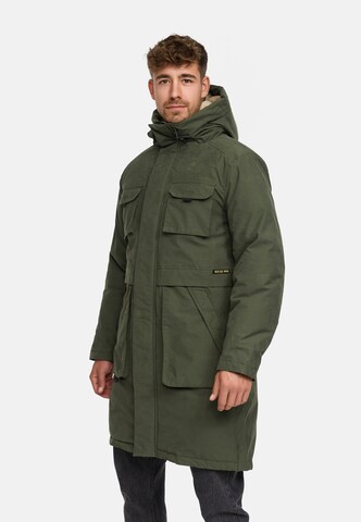 Parka d’hiver 'INKristof' INDICODE JEANS en vert
