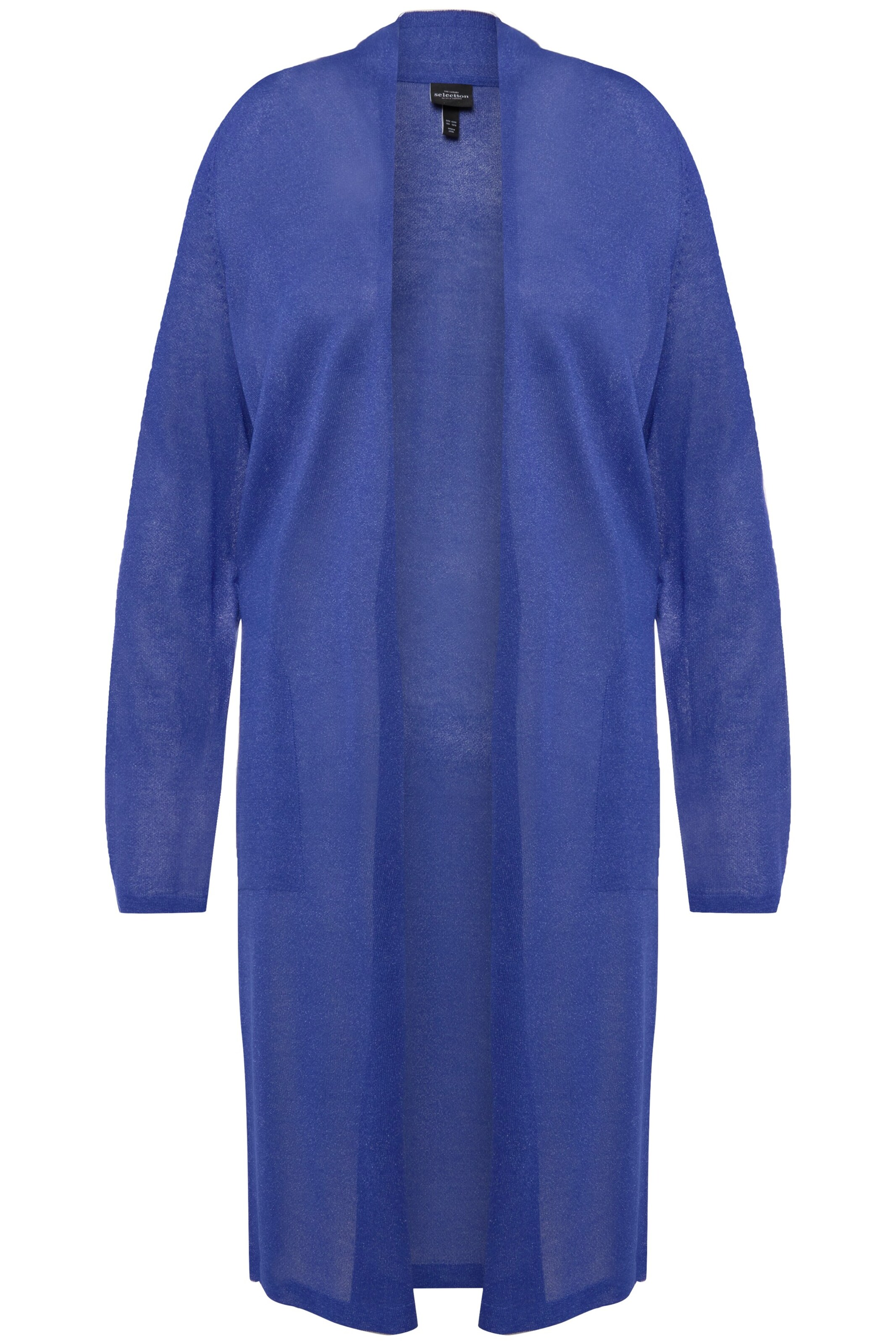 Cardigan Ulla Popken en bleu : devant