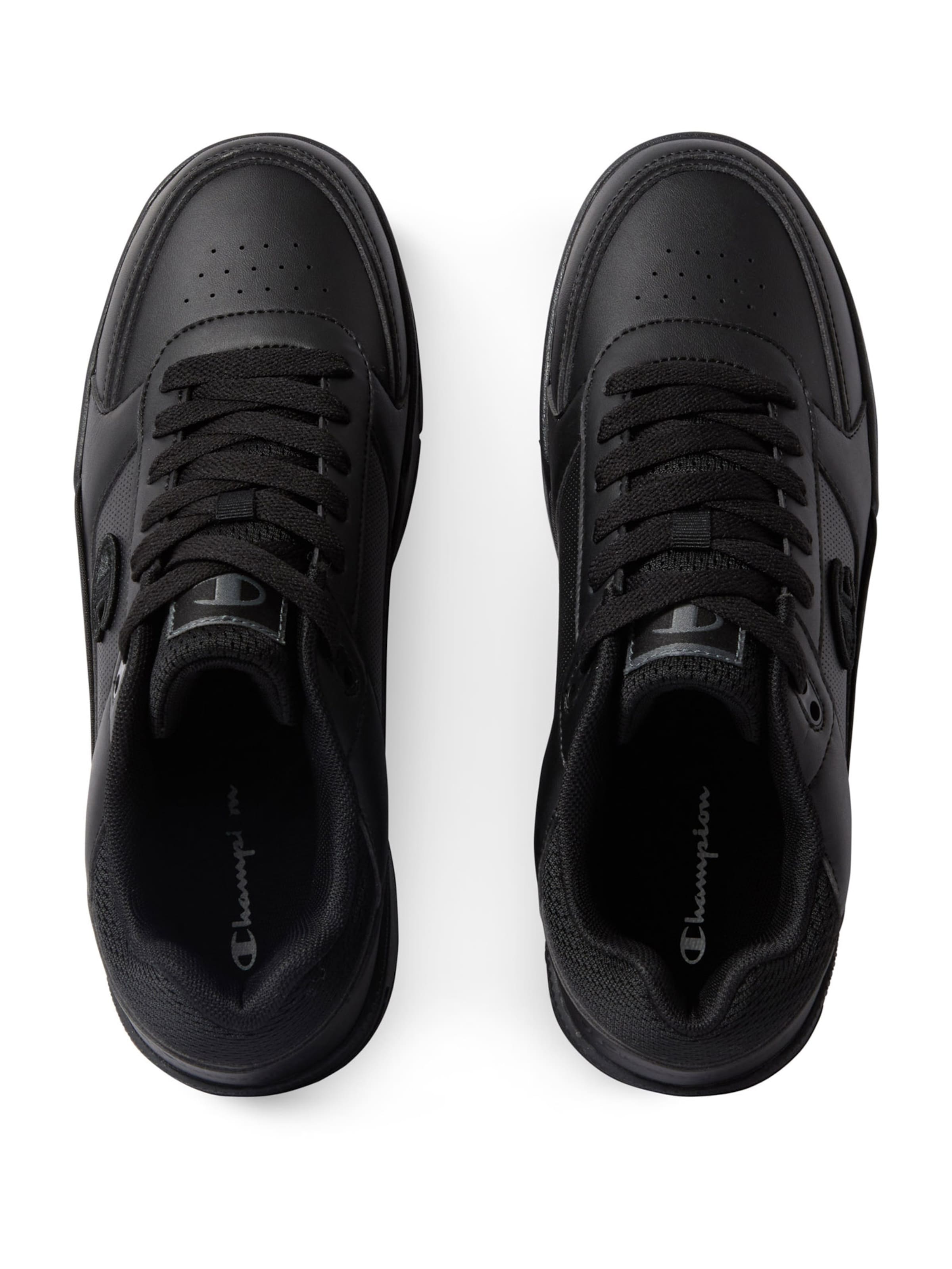 juoda Champion Authentic Athletic Apparel Sportbačiai be auliuko 'REBOUND HERITAGE'