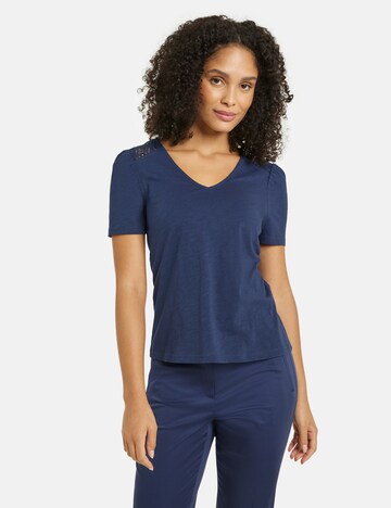 GERRY WEBER Shirt in Blue: front