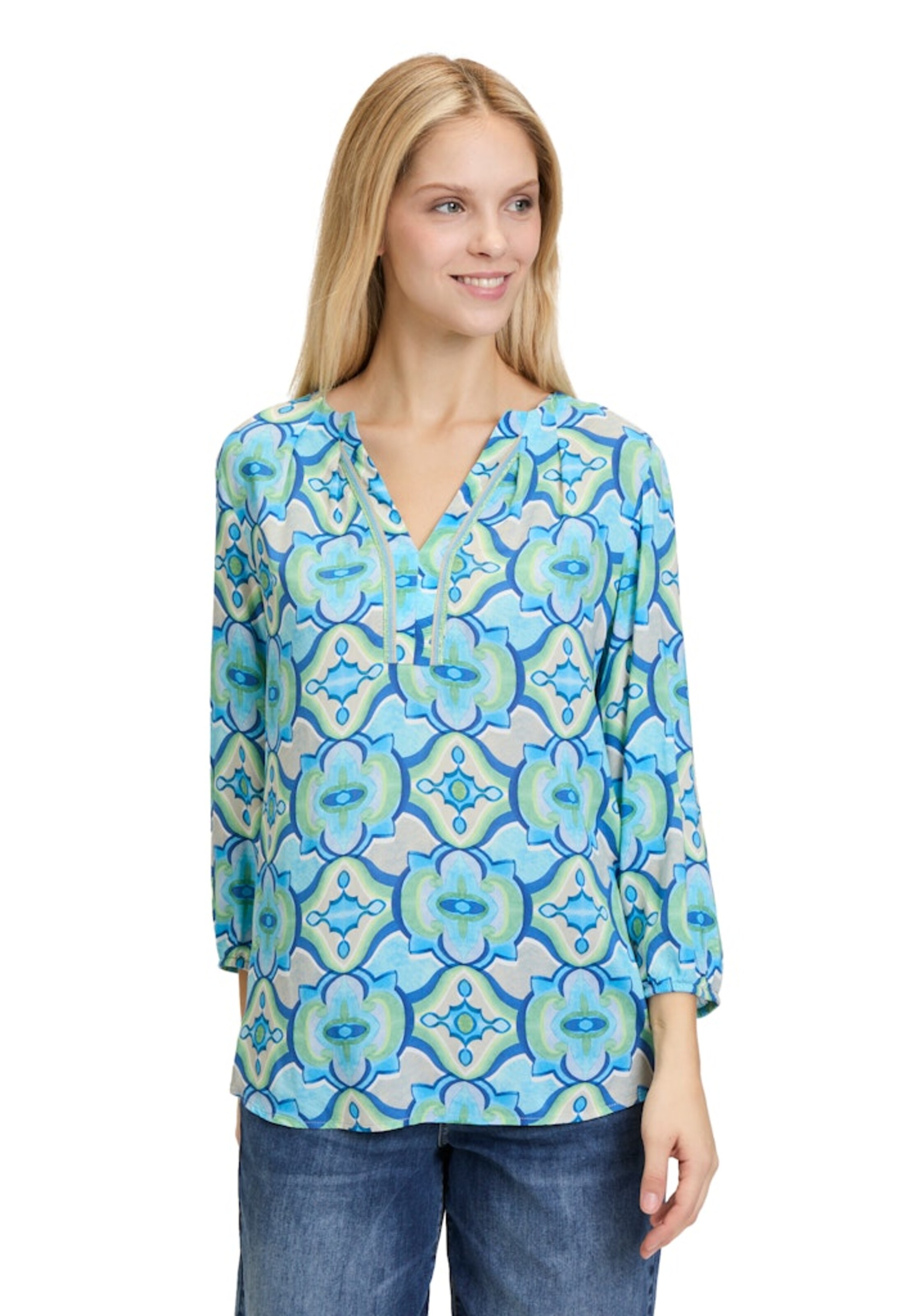 Cartoon Μπλούζα σε πράσινο: μπροστά