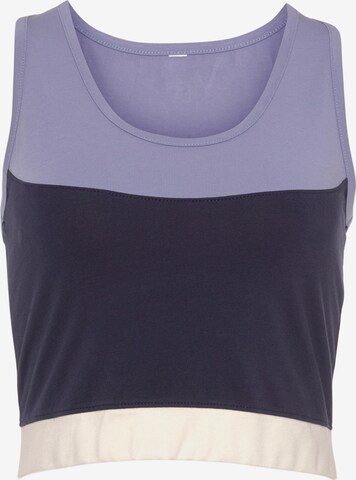 Top sportivo di LASCANA ACTIVE in blu: frontale