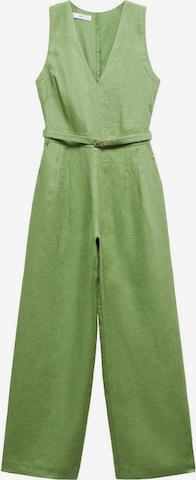 MANGO Jumpsuit 'Nan' in Green: front