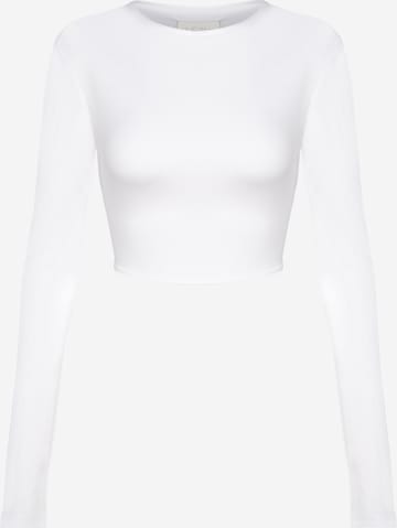 Lezu Shirt 'Christin' in White: front