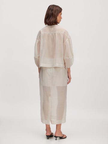 Camicia da donna 'Angely' di EDITED in bianco