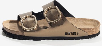 Bayton Pantofle 'Atlas' – bronzová: přední strana