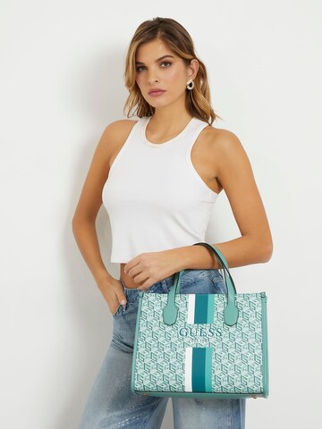 GUESS Handbag 'Silvana' in Blue: front
