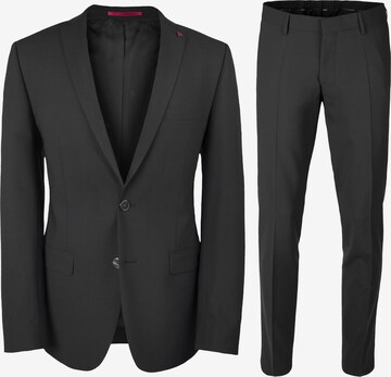 ROY ROBSON Slim fit Suit in Black: front